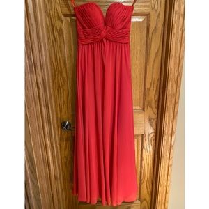 Red Sweetheart Dress